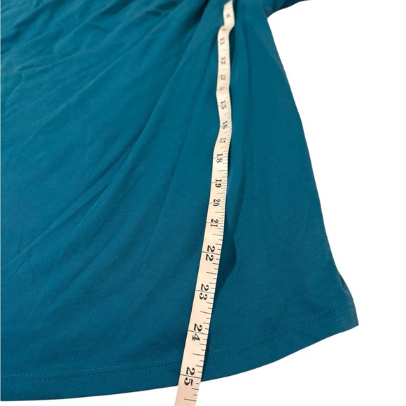 Lane Bryant Blue Off-Shoulder Blouse - Picture 6 of 6